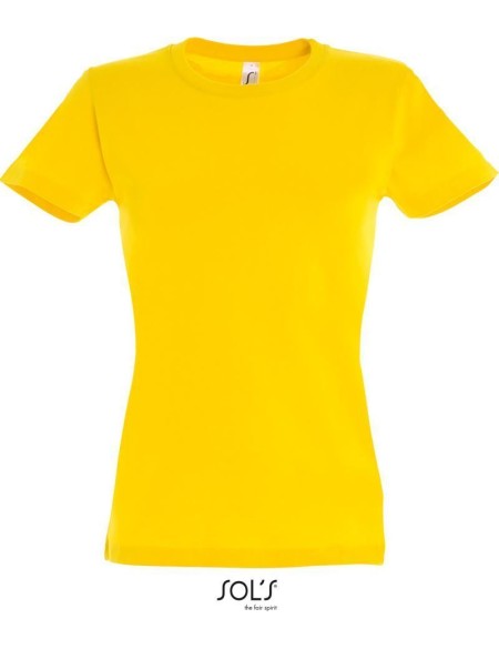 Damen T-Shirt - Imperial - Gold M