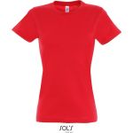 Damen T-Shirt – Imperial – Rot 3XL