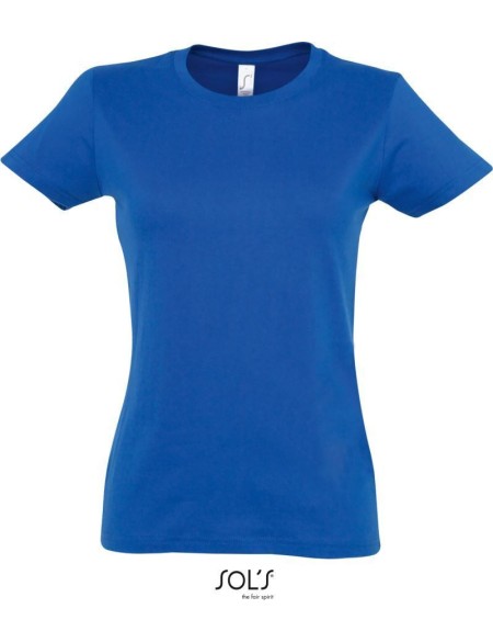 Damen T-Shirt - Imperial - Königsblau M