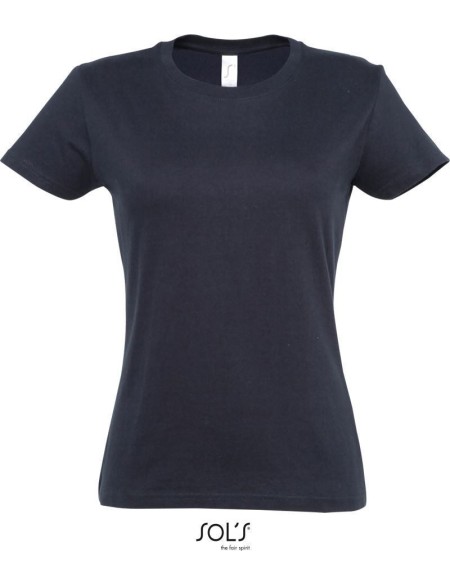 Damen-T-Shirt – Imperial – Marineblau L