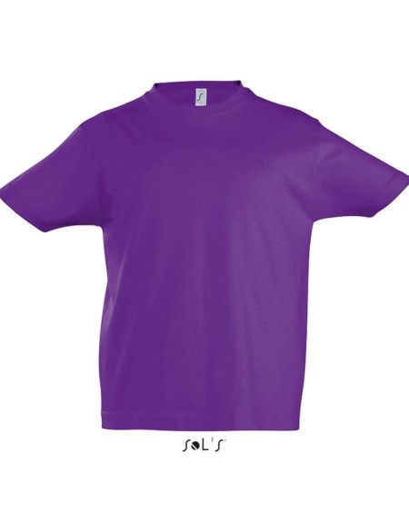 Kinder-T-Shirt - Imperial - Dunkelviolett 2 Jahre