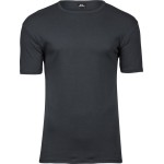 Herren T-Shirt - Teejays Interlock - Dunkelgrau S