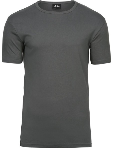 Pánské tričko - Teejays Interlock - Powder grey 5XL