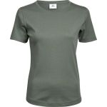 Damen T-Shirt - Teejays Interlock - Blattgrün XXL