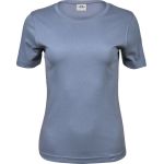 Damen T-Shirt - Teejays Interlock - Flint Stone M