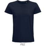 Herren-T-Shirt – Pioneer – Burgunderrot – Französische Marine XS