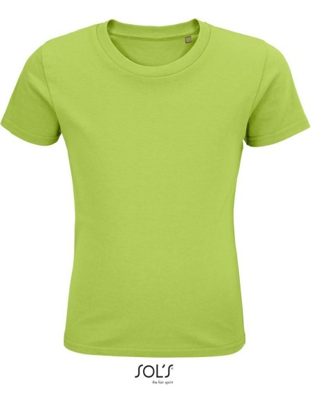 Kinder-T-Shirt - Pioneer - Apfelgrün 8 Jahre