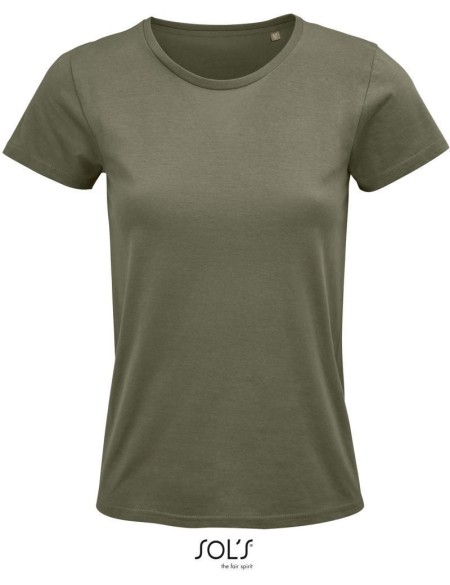 Damen T-Shirt - Crusader - Khaki L