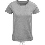 Damen T-Shirt - Crusader - Grau meliert XL