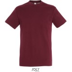 Herren-T-Shirt – Regent – Burgunderrot 3XL