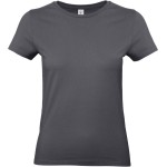 Damen-T-Shirt – B+C E190 – Dunkelgrau L