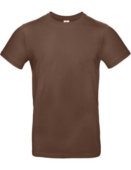 Herren-T-Shirt – B+C E190 – Schokolade M