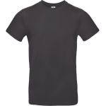 Herren-T-Shirt – B+C E190 – gebraucht, Schwarz, 3XL