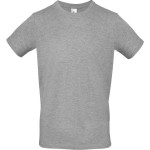 Pánské tričko - B+C E150 - Soft grey 4XL