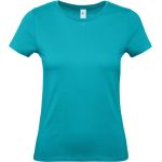 Damen T-Shirt – B+C 150 – Echtes Türkis XS