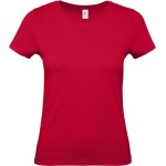 Dámské tričko - B+C 150 - Deep red XS