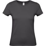 Damen-T-Shirt – B+C 150 – gebrauchtes Schwarz XL