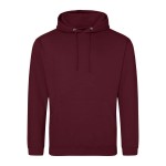 JustHoods Herren-Sweatshirt – Burgunderrot 3XL