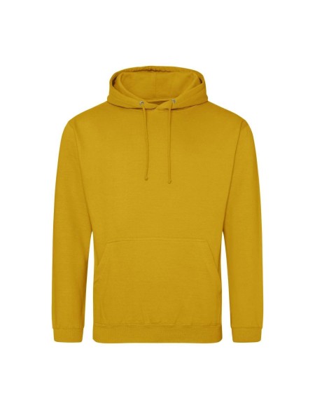 JustHoods Herren Kapuzenpullover - Senf S
