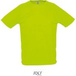 Sport-T-Shirt für Herren SPORTS - Neongrün M