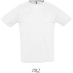 Sport-T-Shirt für Herren SPORTS - Weiß XXL