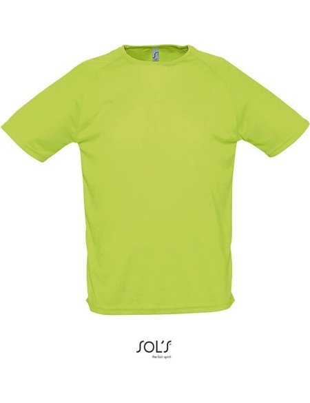 Sport-T-Shirt für Herren SPORTS - Apfelgrün M
