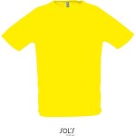 Sport-T-Shirt für Herren SPORTS - Lemon XS