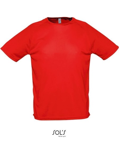 Sport-T-Shirt für Herren SPORTS - Rot XL