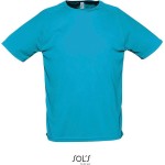 Sport-T-Shirt für Herren SPORTS - Aqua XXS