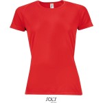 Sport-T-Shirt für Damen SPORTS - Rot XS