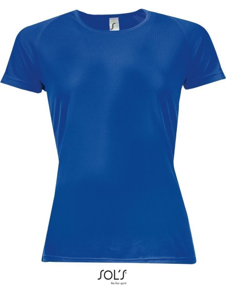 Sport-T-Shirt für Damen SPORTS - Königsblau L