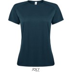 Sport-T-Shirt für Damen SPORTS - Petrol L
