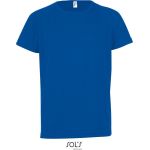 Sport-T-Shirt für Kinder – SPORT – Königsblau, 6 Jahre