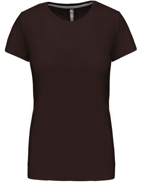 Damen T-Shirt Kariban K380 - Schokolade 3XL