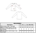 Damen T-Shirt – Kariban K383 Langarm – Burgunderrot L