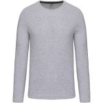 Herren-T-Shirt – Kariban K359 mit langen Ärmeln – Oxford-Grau M