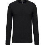 Herren T-Shirt – Kariban K359 Langarm – Schwarz M