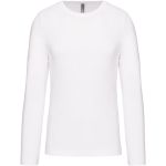 Herren-T-Shirt – Kariban K359 mit langen Ärmeln – Weiß XXL