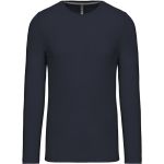 Herren-T-Shirt – Kariban K359 mit langen Ärmeln – Marineblau 4XL