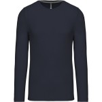 Herren-T-Shirt – Kariban K359 mit langen Ärmeln – Marineblau 4XL