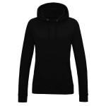 Damen-Sweatshirt JustHoods - Tiefschwarz L
