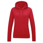 Damen-Sweatshirt JustHoods - Feuerrot S