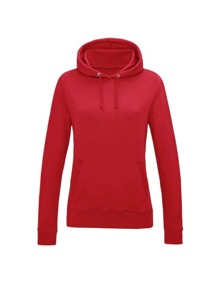 Damen-Sweatshirt JustHoods - Feuerrot XS