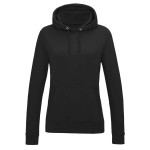 Damen-Sweatshirt JustHoods - Tiefschwarz L