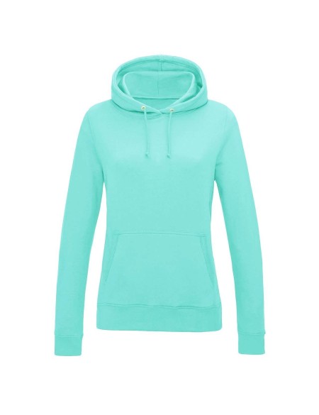 JustHoods Damen Kapuzenpullover – Peppermint XS