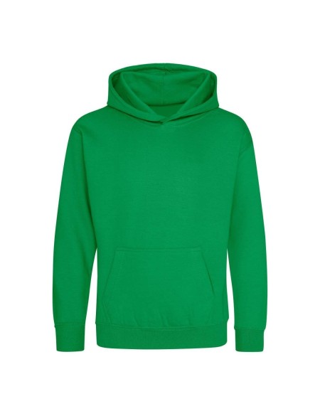 Dětská mikina JustHoods - Kelly green 7/8 let