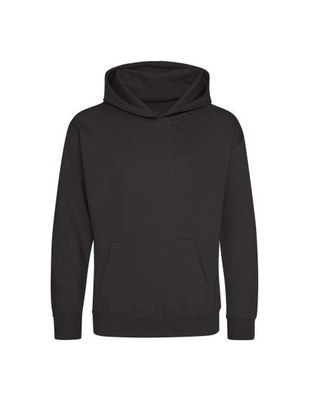Kinder-Sweatshirt JustHoods - Sturmgrau 7/8 Jahre