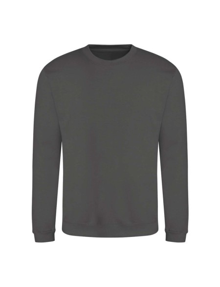Unisex Kapuzenpullover ohne Kapuze JustHoods - Stahlgrau S