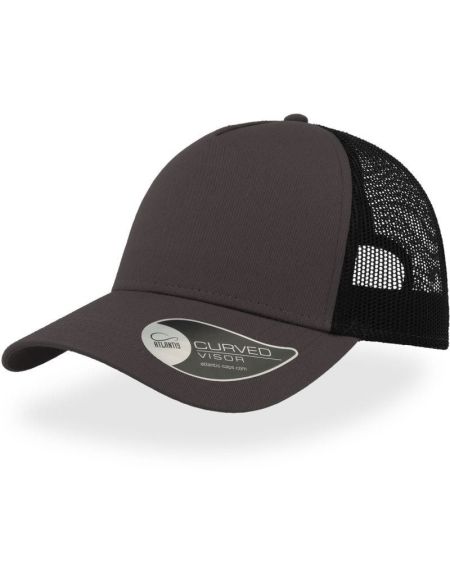 Cap Rapper Cotton - Dunkelgrau/Schwarz