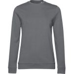 Damen-Sweatshirt ohne Kapuze #Set In - Elefantengrau XXL